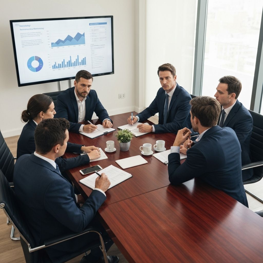 Strategiczne spotkanie biznesowe - doradztwo dla branży rozrywki i gier